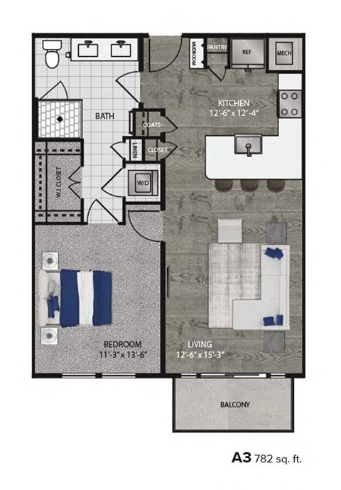 515 W. 20th Street Studio-2 Beds Apartment for Rent - Photo Gallery 39